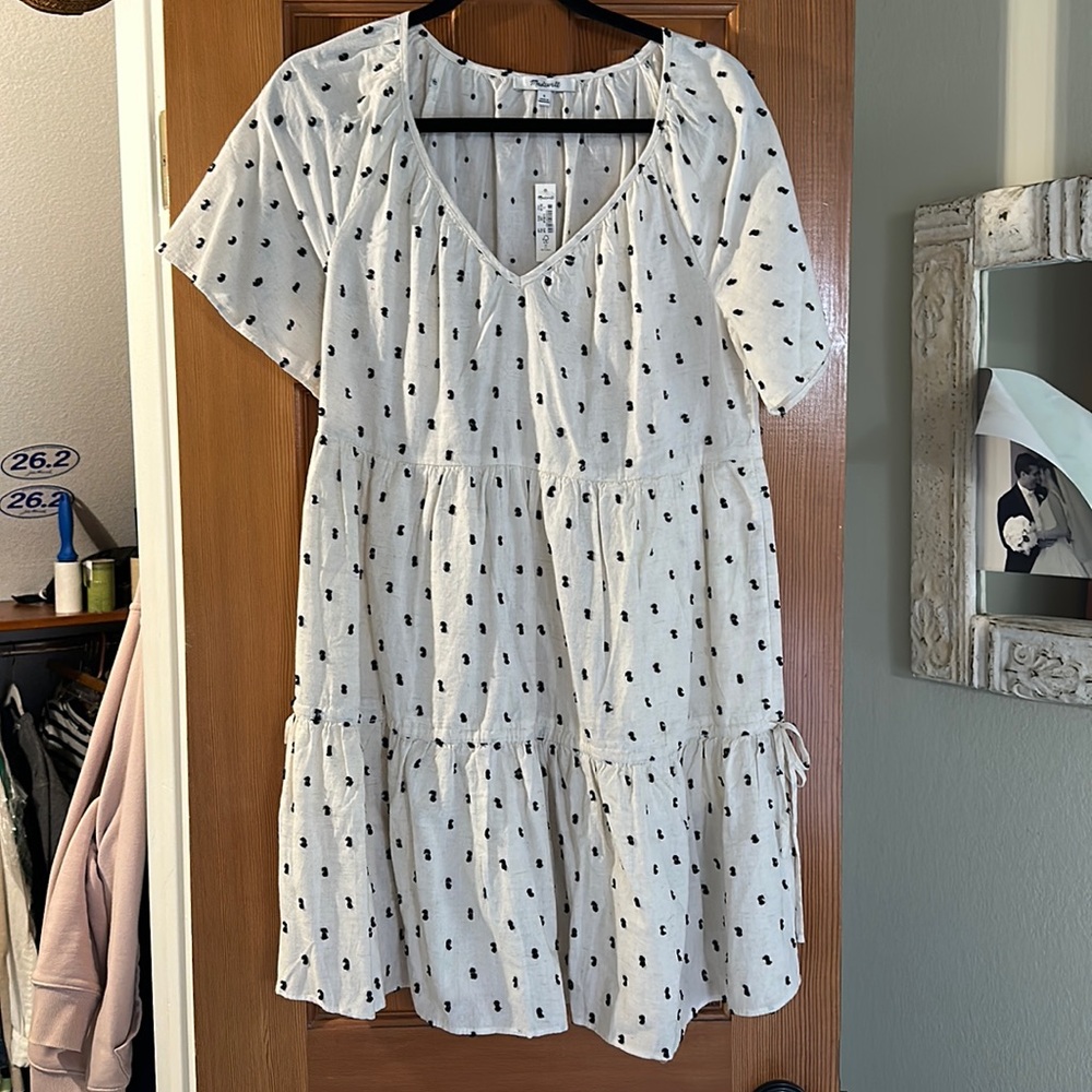 Madewell Swiss Dot Minidress - NWT